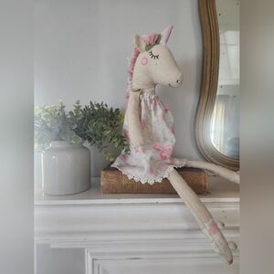 Unicorn Plush Shelf Sitter Doll